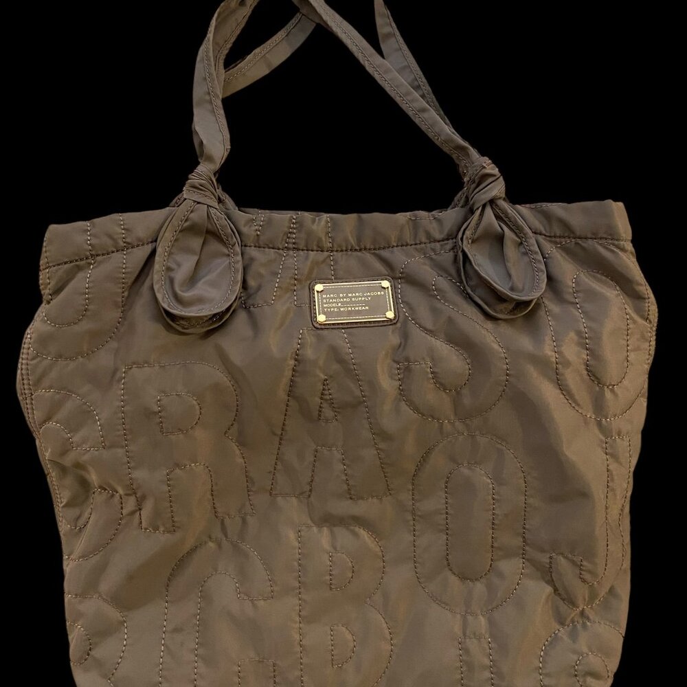 Marc Jacobs Quilted Nylon Tote – Large